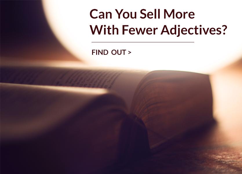 lwolf sell more fewer adjectives
